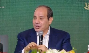 الرئيس السيسى يعلن تجهيز 450 ألف فدان في سيناء كأراضي زراعية