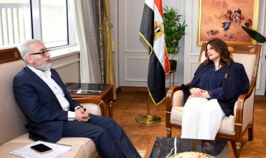 السفيرة سها جندي تتابع مع خبير مصري بالخارج تنفيذ المدينة الطبية العالمية
