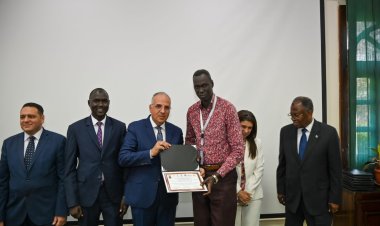 وزيرا الري بمصر وجنوب السودان يشهدان حفل ختام الدورة التدريبية