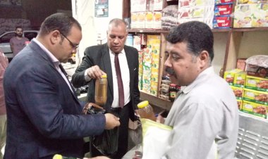 تحرير 15 محضراً تموينياً خلال حملات تفتيشية بمطاي في المنيا