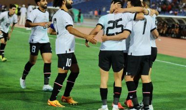 منتخب مصر يواصل تدريباته استعدادا لودية جنوب السودان 