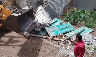 الوحدات المحلية بالدقهلية تواصل جهودها في إزالة التعديات