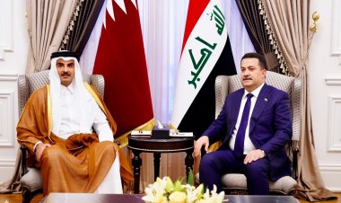 رئيس الوزراء العراقي  يقيم مأدبة عشاء على شرف أمير دولة قطر
