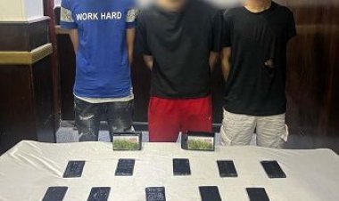 ضبط كيلو حشيش بحوزة 3 أشخاص فى منطقة السلام