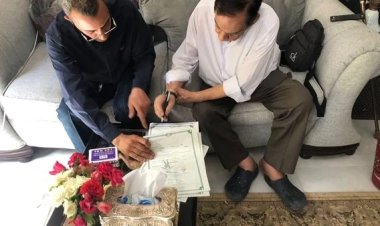 عقد قران حلمي بكر على زوجته السابقة وأم ابنته سماح القرشي