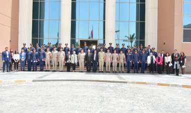 الأكاديمية العسكرية المصرية تنظم زيارة لعدد من أعضاء هيئة التدريس والطلبة لجامعة القاهرة الجديدة التكنولوجية