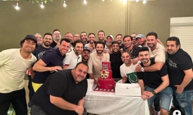 بالصور والفيديو.. النجوم في عيد ميلاد كريم محمود عبد العزيز