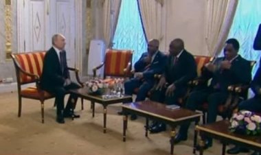 وفد إفريقي يصل بطرسبورج للقاء بوتين وعرض خطة إنهاء حرب أوكرانيا