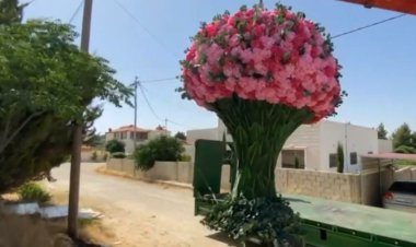 أردني يفاجئ زوجته بباقة ورد بـ 12 ألف دولار أمريكي