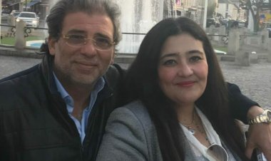 زوجة خالد يوسف: «لما كان رومانسي قرر يسمي بنتنا على اسمي»