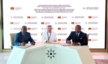 «موانئ أبوظبي» تبرم اتفاقية امتياز لإدارة وتشغيل محطة بحرية متعددة الأغراض في ميناء بوانت نوار بالكونغو