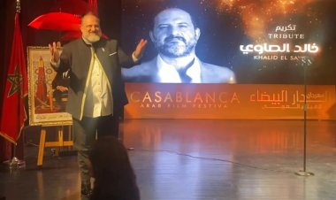 بعد تكريمه في مهرجان الدار البيضاء.. خالد الصاوي: «القدس عربية.. سنحارب ولن ننسى»