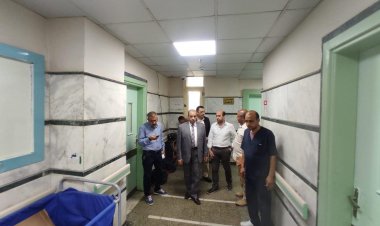 مدير التأمين الصحي بالقليوبية يتفقد مستشفى بنها