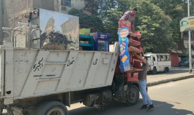 محافظة الجيزة ترفع 600 حالة إشغال للمحال والمقاهي بالعمرانية وجنوب وإمبابة