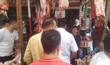 ضبط طن مصنعات لحوم وحواوشي وكبدة غير صالحة للإستهلاك الأدمى بالجيزة