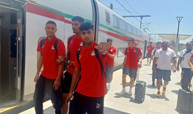 المنتخب الأولمبي يغادر إلى طنجة استعدادا لمواجهة النيجر في افتتاح مشواره الإفريقي