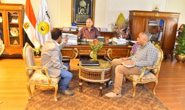 محافظ أسيوط يلتقي رئيس جهاز مدينة ناصر الجديدة لبحث سبل جذب الاستثمار