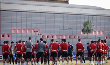 الأهلي يختتم تدريباته استعدادًا لمواجهة حرس الحدود