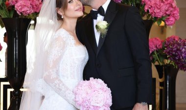 شاهد إطلالة «إيدا إيجي» في حفل زفافها