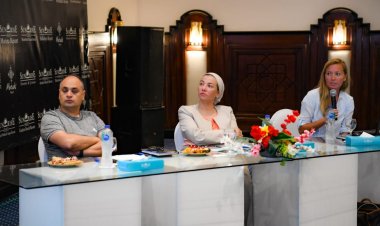 وزيرة البيئة تلتقى الصيادين ضمن أعمال إعداد دراسة لتحليل سلوك القروش بالبحر الأحمر