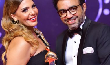 بالصور.. تكريم نجوم الغناء فى حفل بالعلمين 