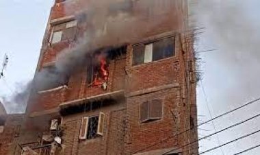 السيطرة على حريق بشقة سكنية في الجيزة 