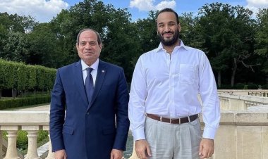 صورة محمد بن سلمان مع الرئيس السيسي في فرنسا تثير تفاعلاً كبيرًا بمواقع التواصل الاجتماعي