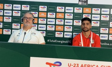 مدرب المنتخب الأوليمبي: مباراة المغرب صعبة ونأمل في الرجوع بكأس إفريقيا 