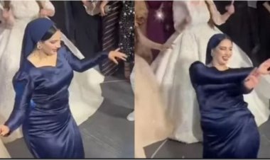 صاحبة الفستان الأزرق: «طلبنا إن فيديو الرقص ميتنشرش وحسبي الله في اللي نشره»