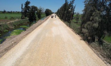 محافظ كفر الشيخ يتفقد أعمال تطوير طريق «الجرايدة - بيلا - إبشان - الكراكات»