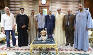 محافظ المنيا يستقبل أعضاء لجنة المصالحات العرفية