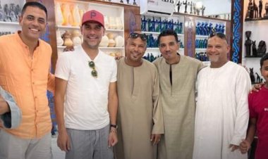 جوارديولا يتحدث عن الأهلي والزمالك خلال زيارته لمصر