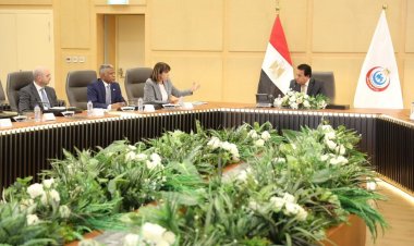 وزير الصحة يستقبل منسق الأمم المتحدة لتبادل الرؤى والأفكار بشأن ضبط معدلات النمو السكاني