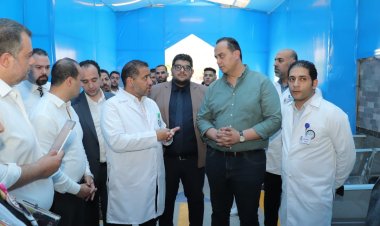 رئيس الرعاية الصحية يتفقد مستشفيات المحافظات الساحلية