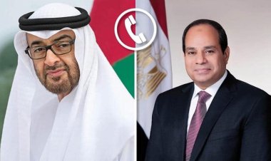 الرئيس السيسي  يهنئ رئيس الإمارت بحلول عيد الأضحى المبارك