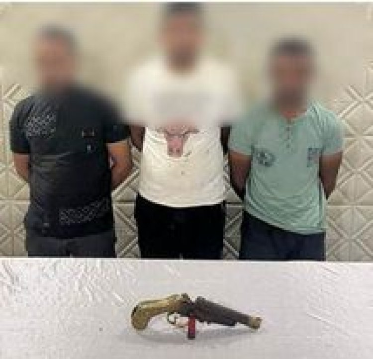 ضبط 3 أشخاص أطلقوا النار على جارهم خلال مشاجرة بحدائق القبة