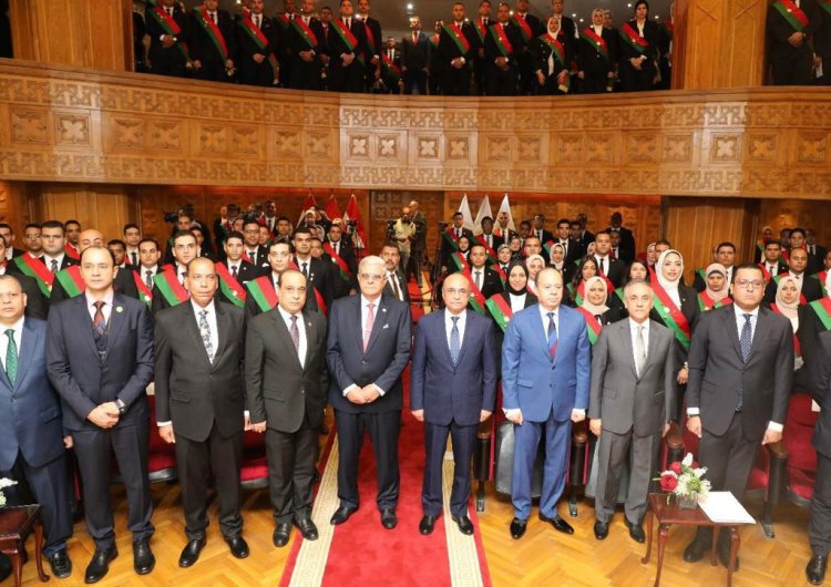 وزير العدل يشهد أداء 332 معاون نيابة إدارية جديد اليمين القانونية