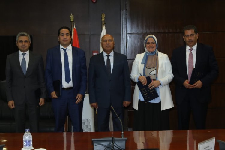 وزير النقل يشهد توقيع مذكرة تفاهم بشأن تأسيس شركة بين الوزارة وتحالف دولي - مصري