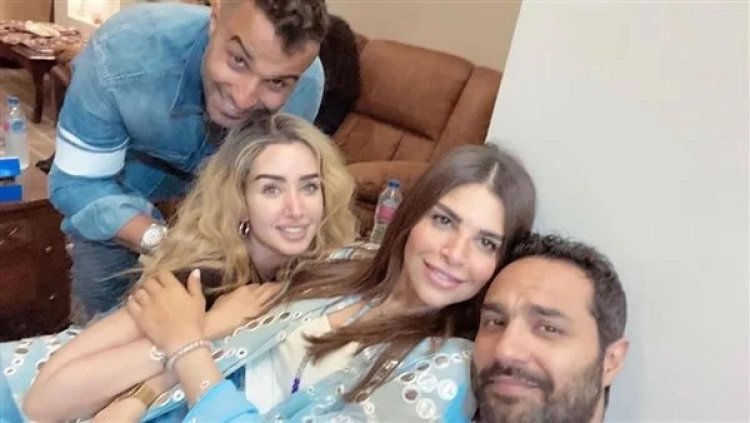 (خناقة سلايف) بين هنا الزاهد وزوجة كريم فهمى