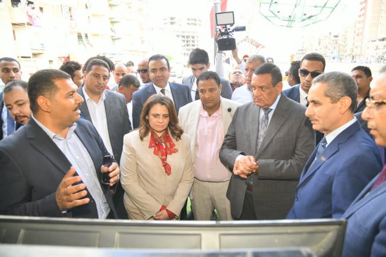 وزيرا التنمية المحلية والهجرة ومحافظ الغربية يشهدون أول تجربة للري الذكي للأشجار بالطاقة الشمسية