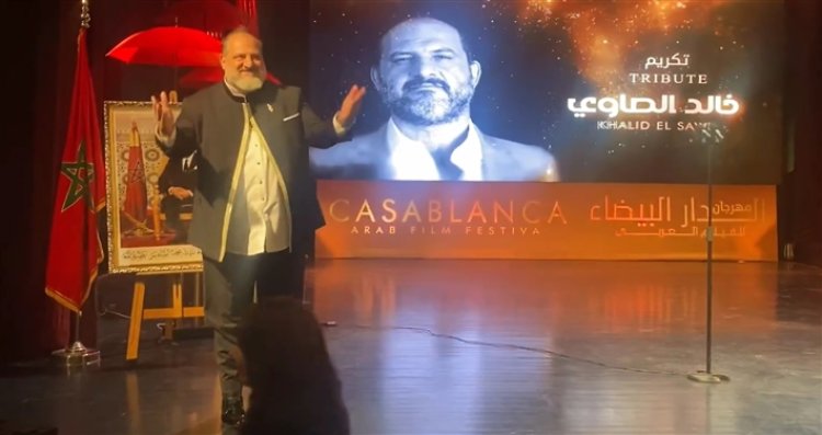 بعد تكريمه في مهرجان الدار البيضاء.. خالد الصاوي: «القدس عربية.. سنحارب ولن ننسى»