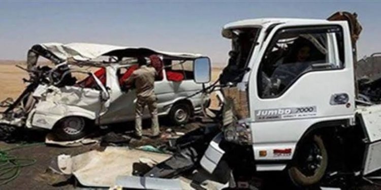 إرشادات المرور لمنع حوادث سيارات النقل بالطرق السريعة