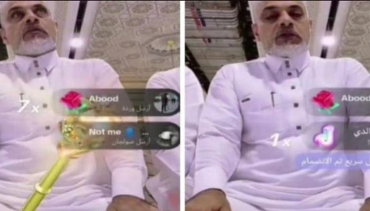 شخص يثير غضب السوشيال ميديا بسبب صلاته