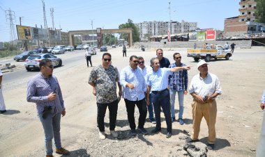 جولتان لمحافظ الغربية بطنطا والمحلة لمتابعة مشروعات الرصف والتطوير