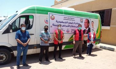 تكثيف الحملات المرورية للتأكد من توفير الخدمات الصحية بمبادرة «100 يوم صحة»
