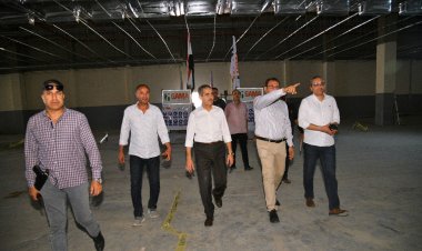 محافظ الغربية يتفقد أعمال التطوير بشركة غزل المحلة