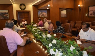 محافظ بورسعيد: تنفيذ دورات تدريبية للعاملين بالديوان العام للإرتقاء بمهاراتهم العملية