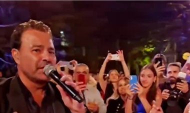 عاصي الحلاني يحيي حفل زفاف وسط أشجار الأرز بلبنان