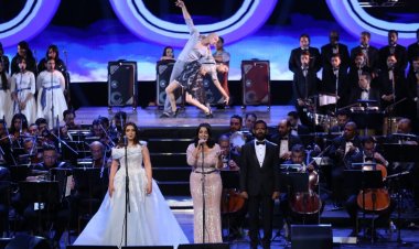 وزيرة الثقافة تشهد احتفالات الأوبرا بذكرى مرور 10سنوات على ثورة 30 يونيو 