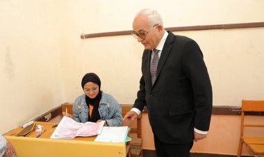 وزير التعليم ومحافظ الإسكندرية يتفقدان لجان امتحانات الثانوية العامة